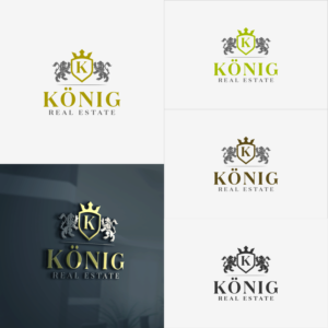 Logo Design by SlashGrid for König Real Estate GmbH  | Design: #20309052