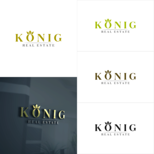 Logo Design by SlashGrid for König Real Estate GmbH  | Design: #20315522