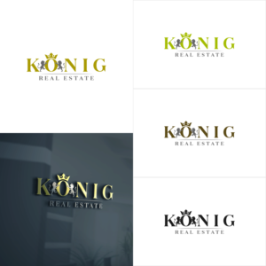 Logo Design by SlashGrid for König Real Estate GmbH  | Design: #20315525