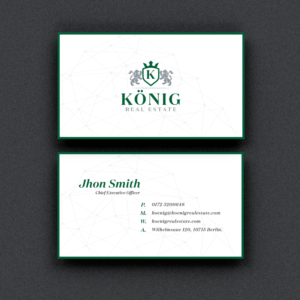 Logo Design by SlashGrid for König Real Estate GmbH  | Design: #20333641
