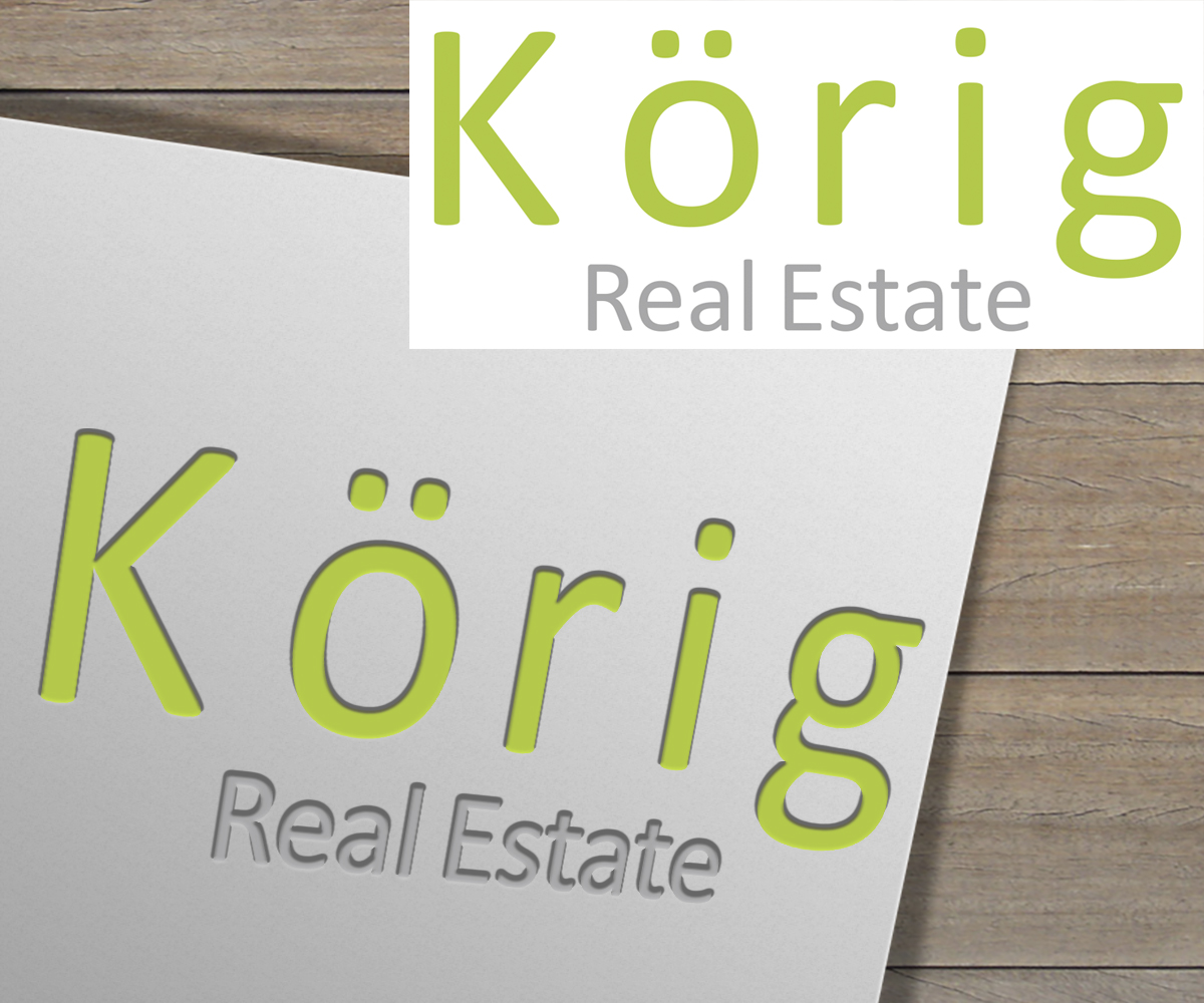 Logo Design by mert güler 2 for König Real Estate GmbH  | Design #20317826