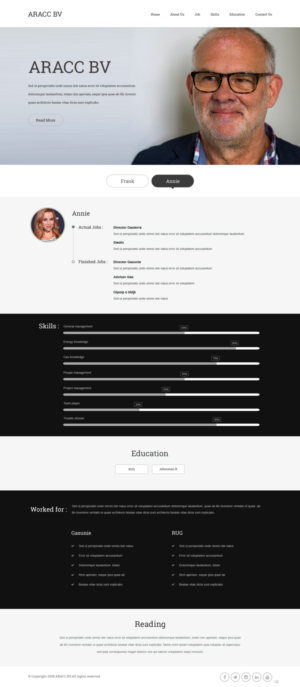 Wordpress Design by pb for this project | Design: #20285788
