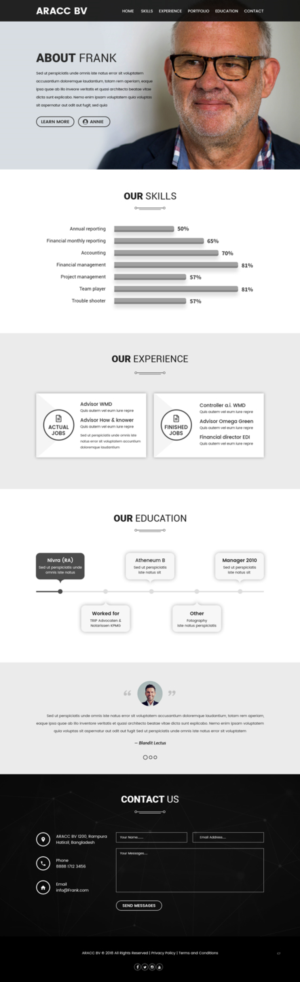 Wordpress Design by pb for this project | Design: #20285790