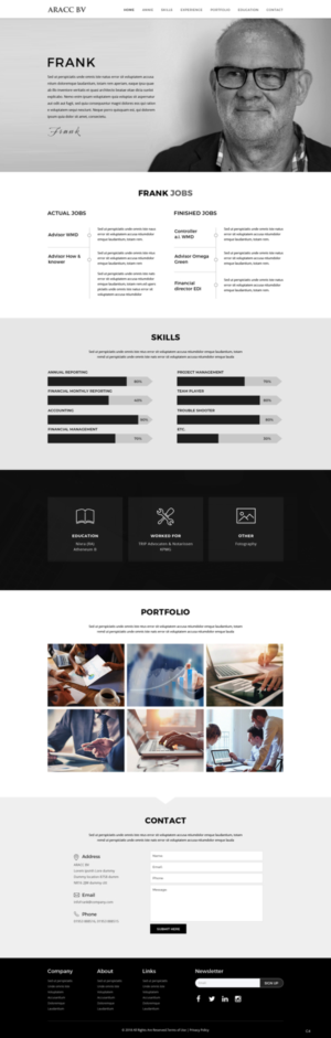 Wordpress Design by pb for this project | Design: #20285792