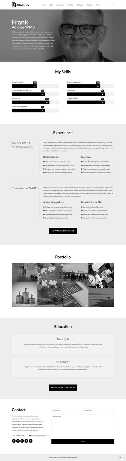 Wordpress Design by pb for this project | Design #20285793