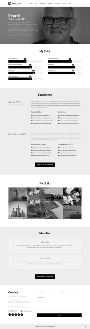 Wordpress Design by pb for this project | Design: #20285793