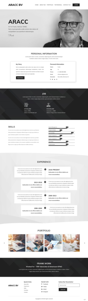 Wordpress Design by pb for this project | Design: #20285795