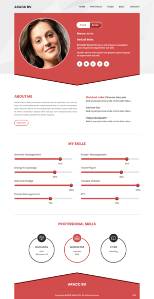 Wordpress Design by pb for this project | Design: #20285796