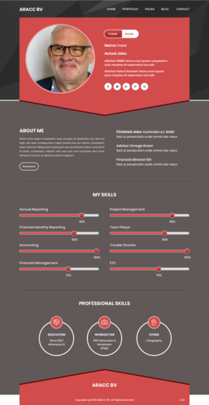 Wordpress Design by pb for this project | Design: #20285797