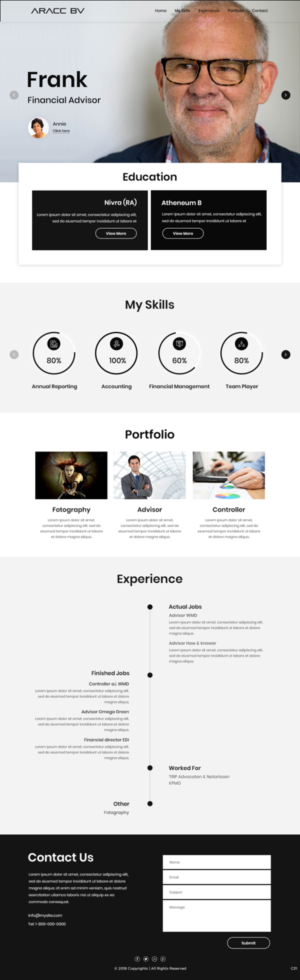 Wordpress Design by pb for this project | Design: #20285798