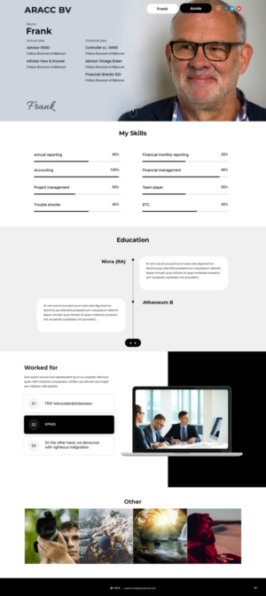 Wordpress Design by pb for this project | Design: #20285802
