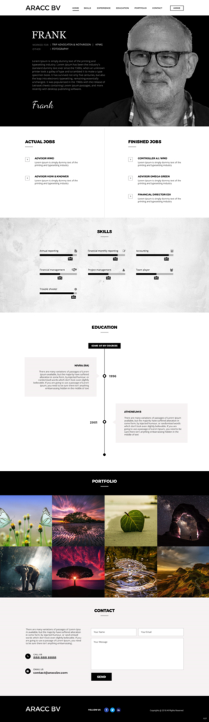 Wordpress Design by pb for this project | Design: #20285803