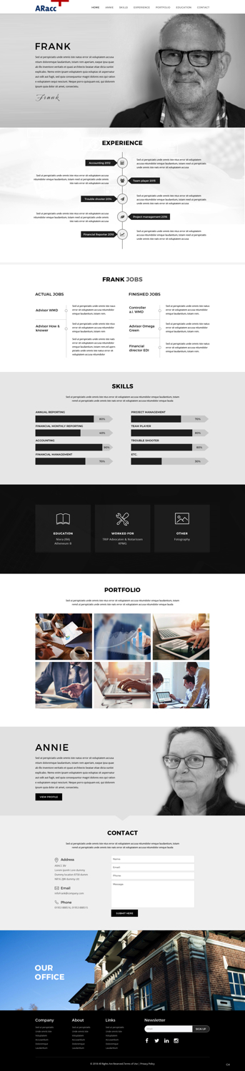 Wordpress Design by pb for this project | Design #20302704