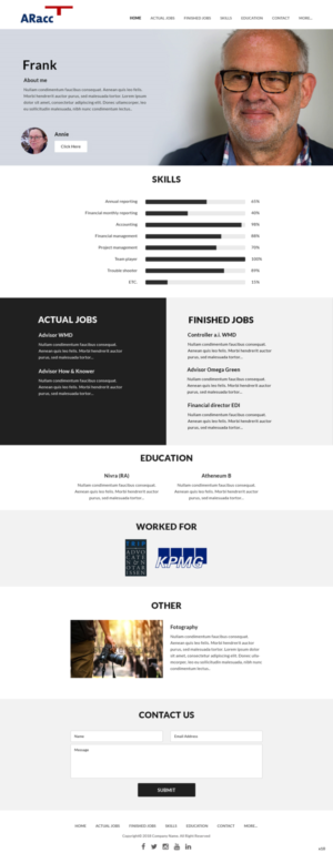 Wordpress Design by pb for this project | Design: #20325775