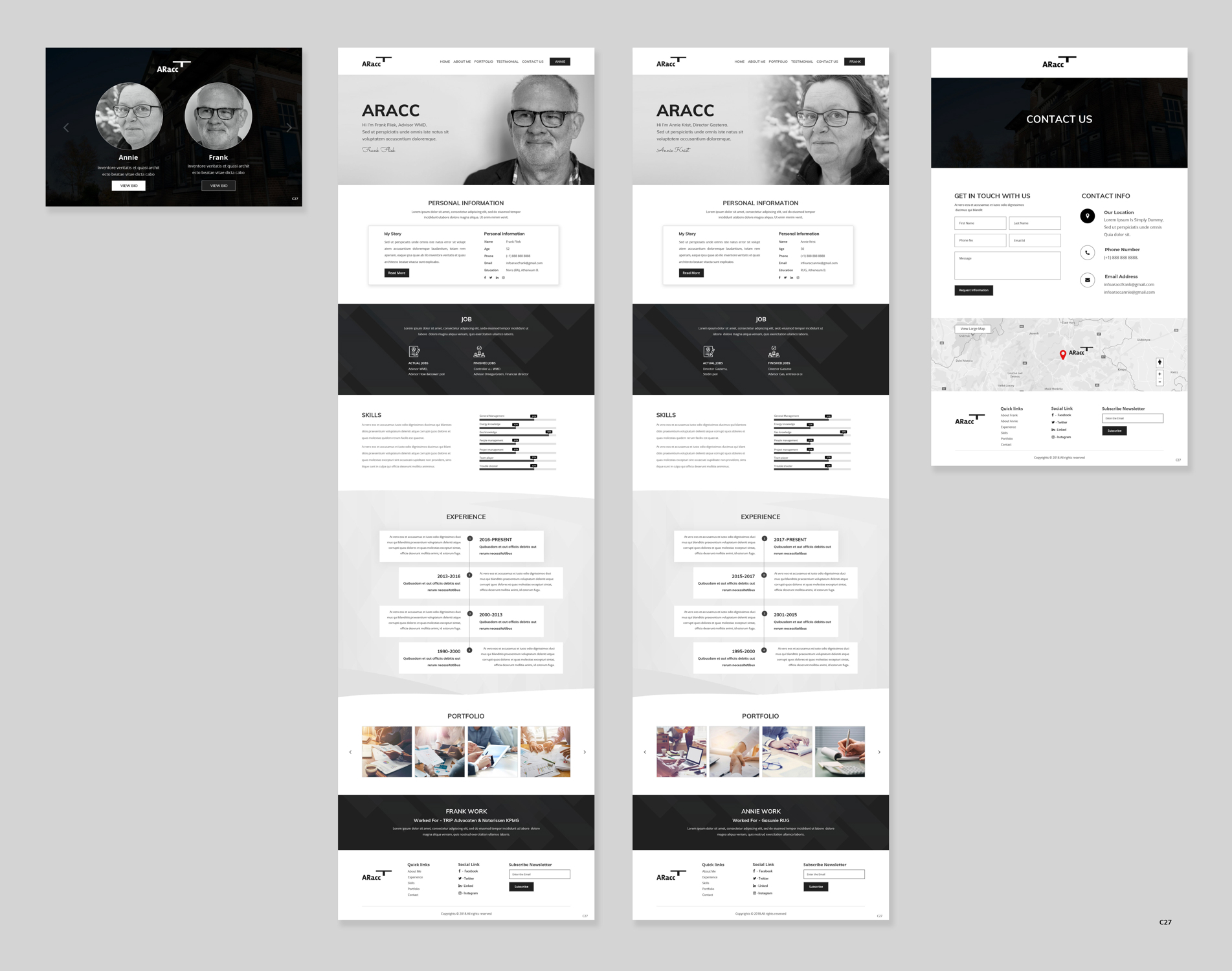 Wordpress Design by pb for this project | Design #20325777