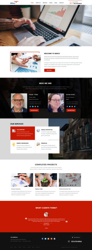Wordpress Design by Stranger Designer for this project | Design #20324289