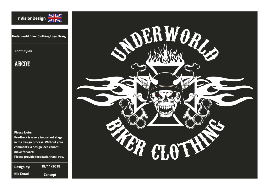 Logo-Design von nvisiondesign.co.uk für Custom Bike Shop | Design #20314400