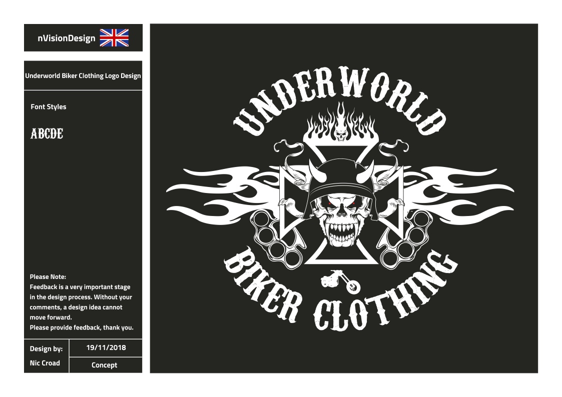 Logo-Design von nvisiondesign.co.uk für Custom Bike Shop | Design #20320519