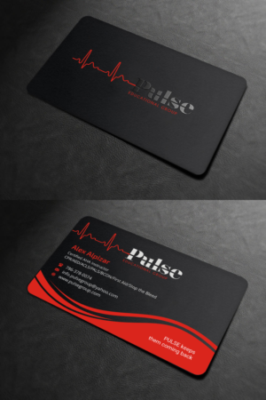 Business Card Design by INDIAN_Ashok for Pulse Educational Group | Design: #20278844