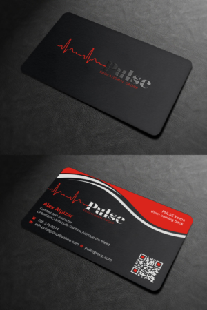 Business Card Design by INDIAN_Ashok for Pulse Educational Group | Design: #20278845