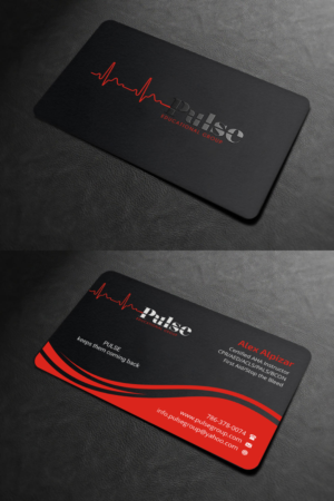 Business Card Design by INDIAN_Ashok for Pulse Educational Group | Design: #20278847