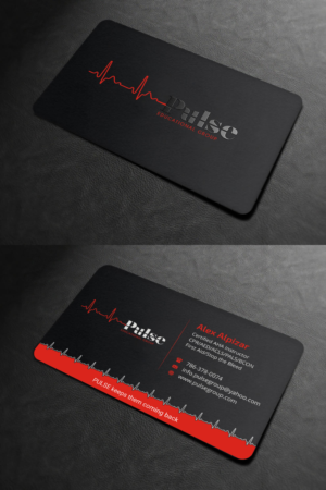 Business Card Design by INDIAN_Ashok for Pulse Educational Group | Design: #20278850