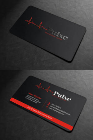 Business Card Design by INDIAN_Ashok for Pulse Educational Group | Design: #20278853