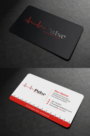 Business Card Design by INDIAN_Ashok for Pulse Educational Group | Design: #20278862