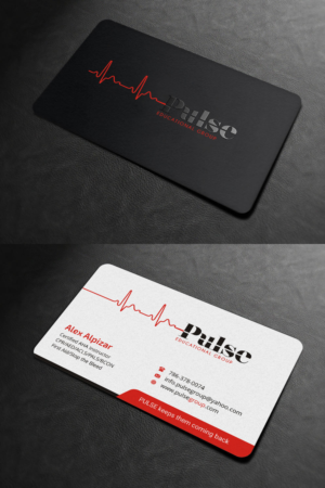 Business Card Design by INDIAN_Ashok for Pulse Educational Group | Design: #20278866