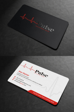 Business Card Design by INDIAN_Ashok for Pulse Educational Group | Design: #20278867