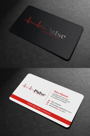 Business Card Design by INDIAN_Ashok for Pulse Educational Group | Design: #20278868