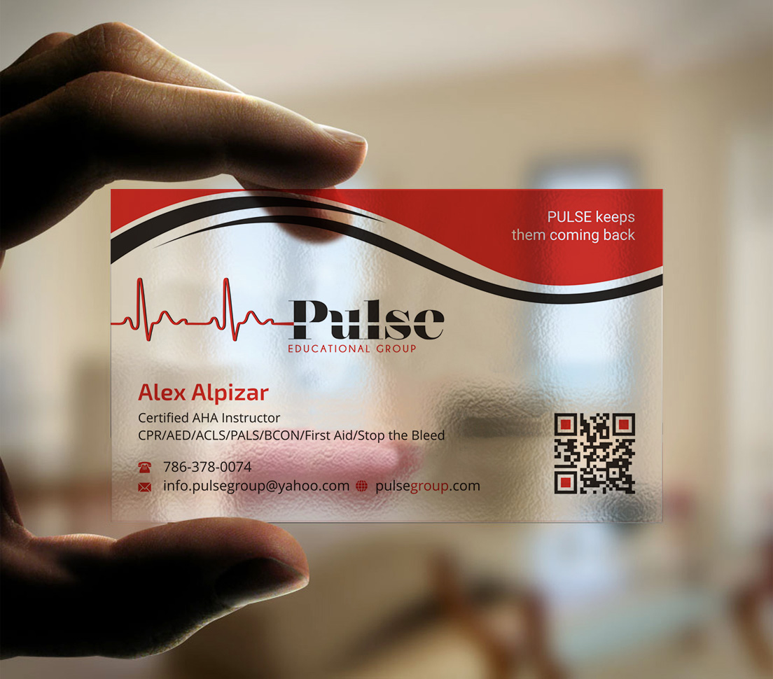 Business Card Design by INDIAN_Ashok for Pulse Educational Group | Design #20279028