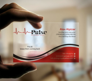 Business Card Design by INDIAN_Ashok for Pulse Educational Group | Design: #20279030