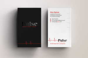 Business Card Design by INDIAN_Ashok for Pulse Educational Group | Design: #20279370