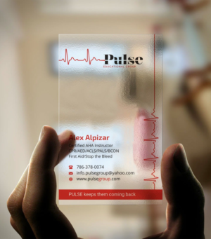 Business Card Design by INDIAN_Ashok for Pulse Educational Group | Design: #20279376