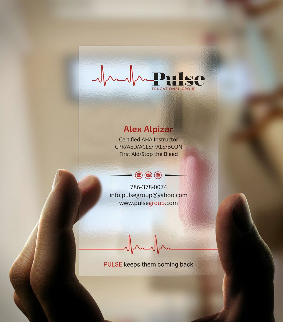 Business Card Design by INDIAN_Ashok for Pulse Educational Group | Design #20279379
