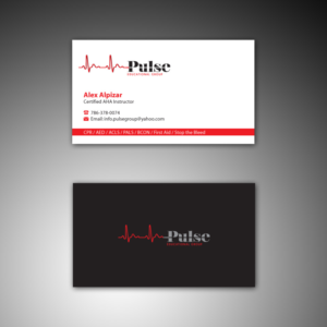 Healthcare Consultant for education | Visitenkarten-Design von Dezero