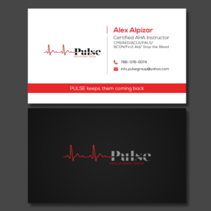 Diseño de Tarjeta de Presentación por Vishwa Basnayake para Pulse Educational Group | Diseño: #20280519