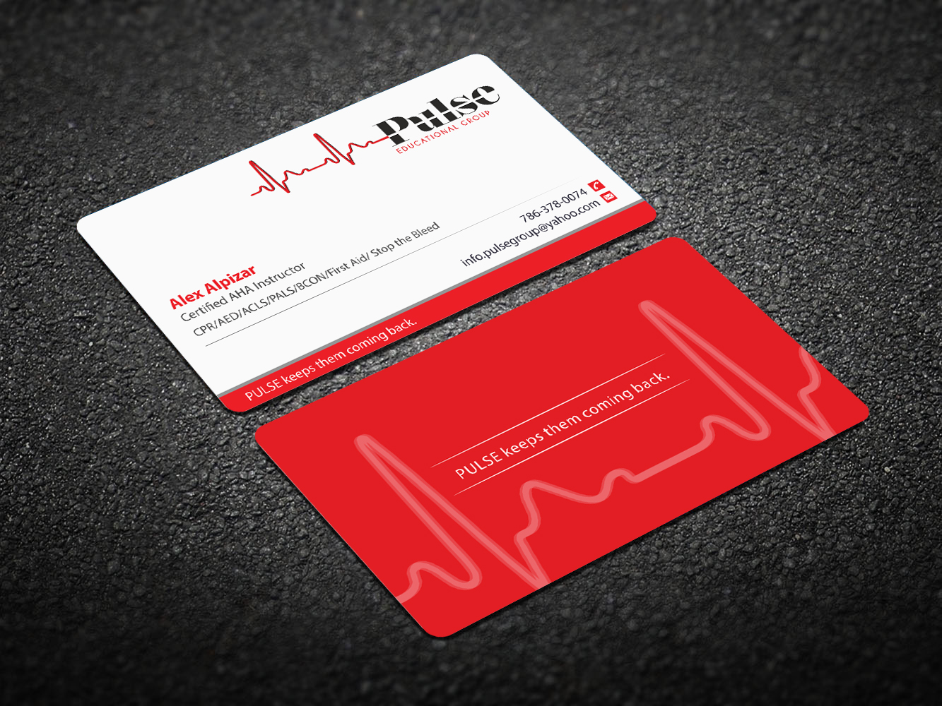 Business Card Design by Infinitive Technology for Pulse Educational Group | Design #20298290