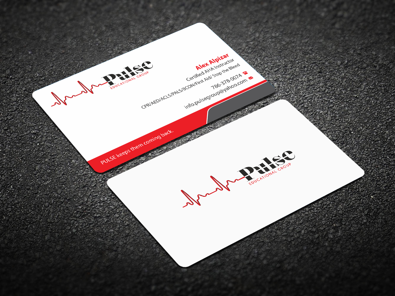 Business Card Design by Infinitive Technology for Pulse Educational Group | Design #20298291