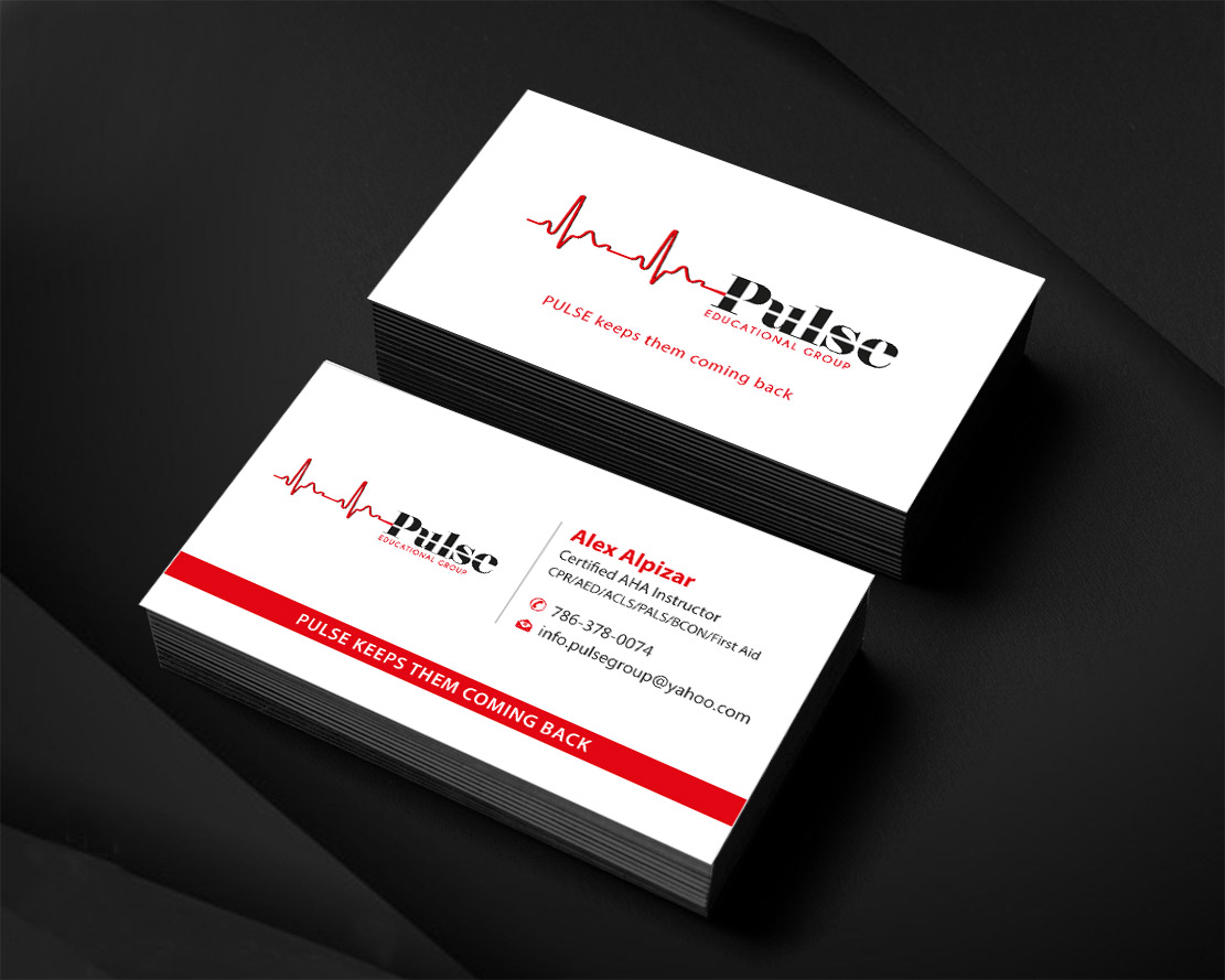Business Card Design by Infinitive Technology for Pulse Educational Group | Design #20299644