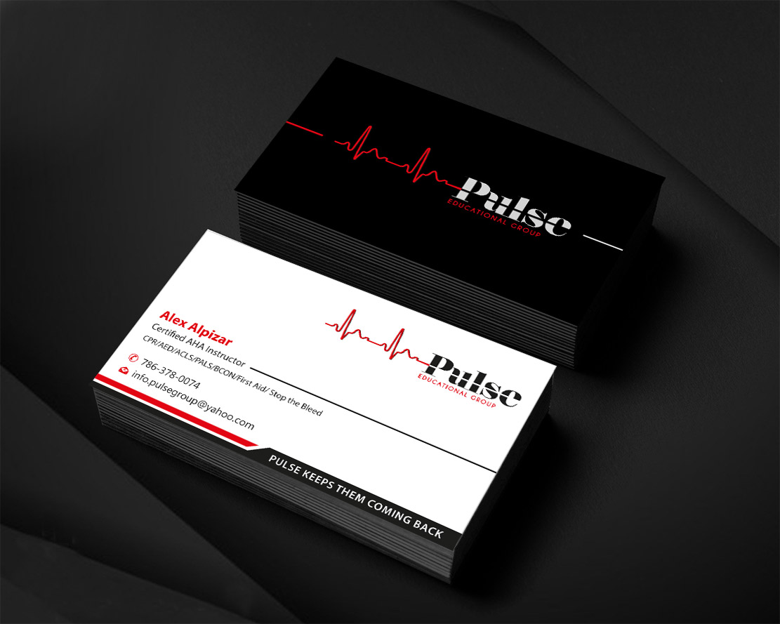 Diseño de Tarjeta de Presentación por Infinitive Technology para Pulse Educational Group | Diseño #20299664