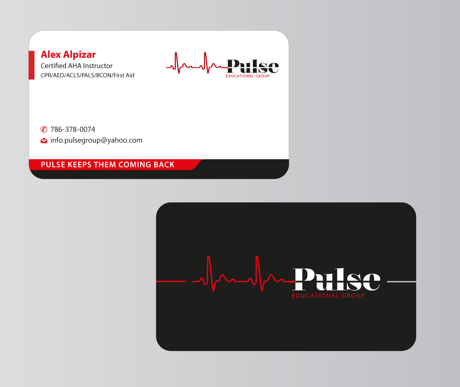 Business Card Design by Infinitive Technology for Pulse Educational Group | Design #20299666