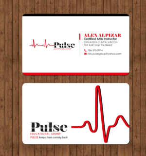 Diseño de Tarjeta de Presentación por chandrayaan.creative para Pulse Educational Group | Diseño: #20277759