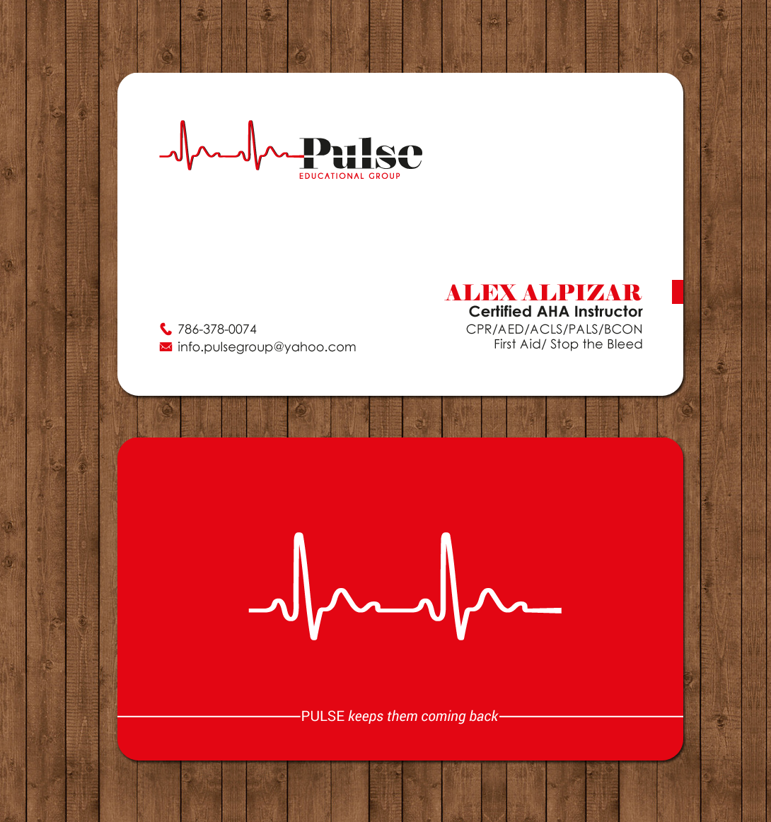 Visitenkarten-Design von chandrayaan.creative für Pulse Educational Group | Design #20277771