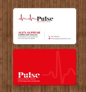 Business Card Design by chandrayaan.creative for Pulse Educational Group | Design: #20278322