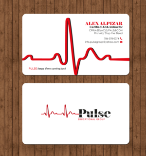 Business Card Design by chandrayaan.creative for Pulse Educational Group | Design: #20278326