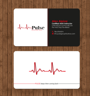 Business Card Design by chandrayaan.creative for Pulse Educational Group | Design: #20278329