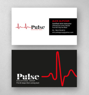 Business Card Design by chandrayaan.creative for Pulse Educational Group | Design: #20280953