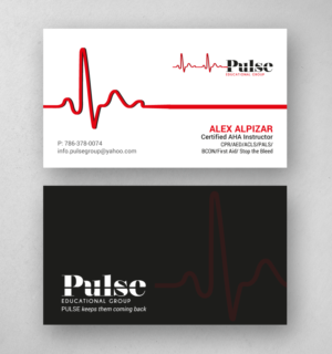 Business Card Design by chandrayaan.creative for Pulse Educational Group | Design: #20280955